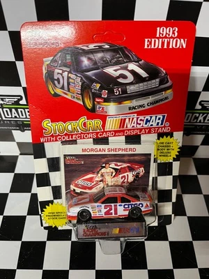Nuevo en caja 1993 Racing Champions escala 1:64 NASCAR Diecast Stock Car 21 Morgan Shepherd Foto 1 de 2