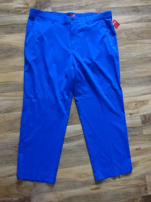 NWT-Men's Izod Blue PerformX PFX Stretch Comfort Golf Pants Size 42 X 30 - Image 1 of 4