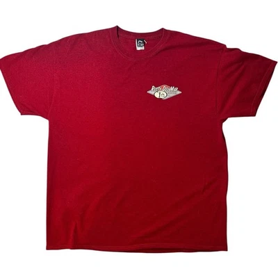 Rusty Del Mar California surf T-shirt size extra large XL red Y2K Vintage - Image 1 of 4