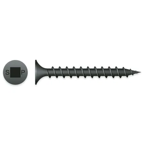 #6 x 2" TORNILLOS DE ROSCA GRUESA DE FOSFATO CABEZA DE CORNETA DE ACCIONAMIENTO CUADRADO 3.500ct | 620QC - Imagen 1 de 1