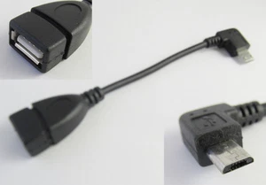 10x Micro 5 pin USB Male to USB 2.0 Female Host OTG Data Adapter Cable F Nexus 7 - Picture 1 of 1