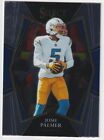 2021 PANINI SELECT FOOTBALL JOSH PALMER 166 PREMIER LEVEL ROOKIE CARD CHARGERS. rookie card picture