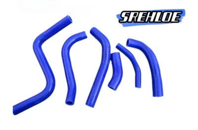 BLUE Silicone radiator coolant hose FOR Suzuki RMZ250 RMZ 250 2013-2018 2014 15 Foto 1 de 4