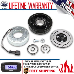 A/C Compressor Clutch Repair Kit For 2008-2015 Subaru WRX Forester Impreza 2.0L - Picture 1 of 11