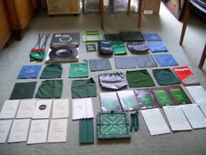 Scrabble Spares Blue / Green Bags  Folding Boards Boxes Cases Rules Spinners etc