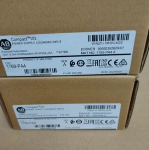 NEW Unopened Allen Bradley 1769-PA4 CompactLogix Power Supply Free Shipping AB - Picture 1 of 4