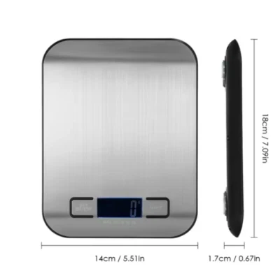Digital 10kg Kitchen Scales Electronic Food Weight Balance LCD Postal Scale - Image 1 of 4