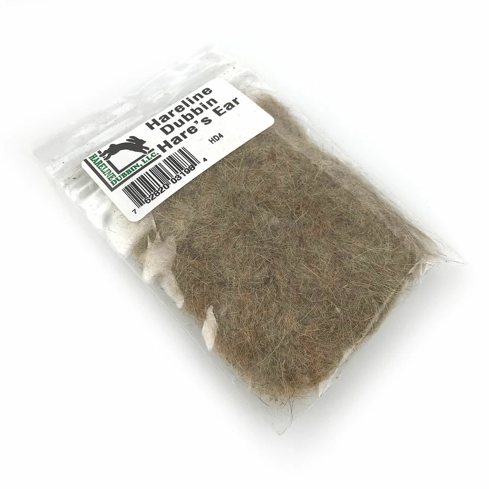 Hareline Dubbin Fly Tying Materials Assorted Colors Hd4 Hare's Ear