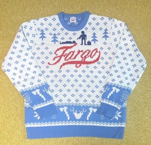 L FARGO Ugly Christmas Sweater Middle of Beyond MONDO Holiday Jumper ( In Hand ) - Picture 1 of 6
