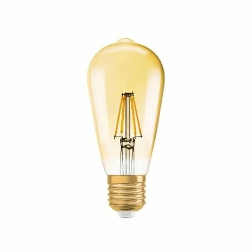 Osram 4W 470lm ST64 Clear Gold LED ES Globe - Image 1 of 1