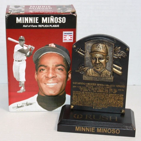 Chicago White Sox Minnie Minoso Replica HOF Plaque SGA Cover
