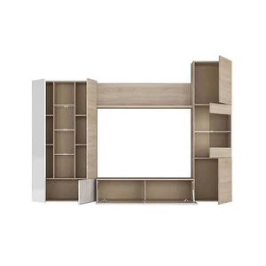 Parete attrezzata Dmaj, Mobile da soggiorno porta TV modulare, 260x42h185 cm - Foto 1 di 4
