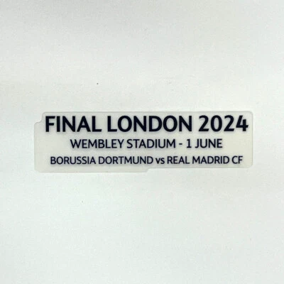 OFFICIAL Real Madrid UCL FINAL LONDON 2024 Match Details - Image 1 of 4