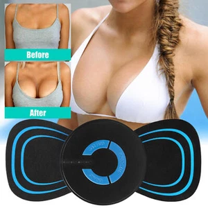 Massage Pad Breast Enhancer Massager Chest Frequency Adjustable Tool USB - Picture 1 of 12