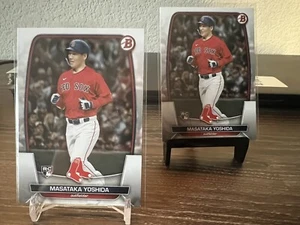 Bowman 2023 Masataka Yoshida Rookie Lot x2 Base RC Red Sox - Picture 1 of 2