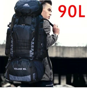 Zaino 90 Litri Impermeabile Borsa da ciclista Unisex Montagna running escursione - Imagen 1 de 9