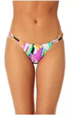 Parte inferior de bikini de natación floral multicolor floral para junior No Boundaries XL 15-17 Foto 1 de 4