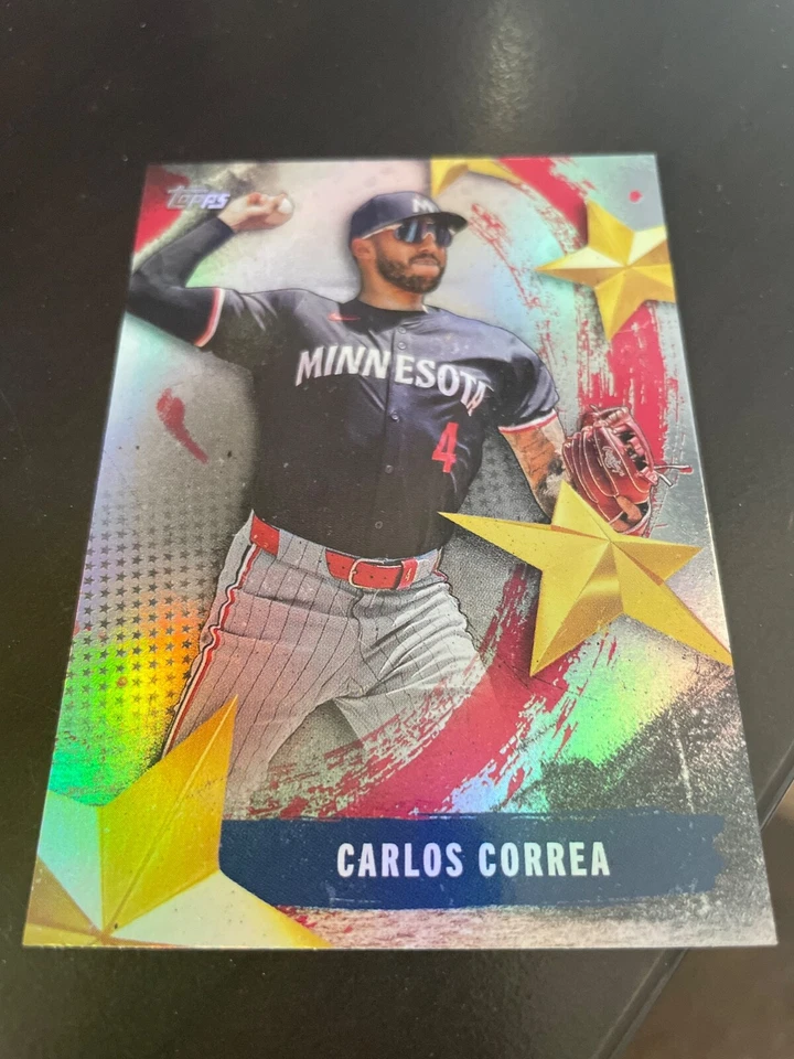 2025 Topps Series 1 - Stars of Mlb Carlos Correa #SMLB-28 - Image 1 of 1