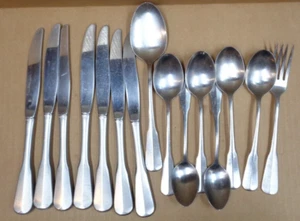 Lot/15 pcs DISTINCTION DELUXE Stainless Oneida HH Silverware COLONIAL ARTISTRY - Picture 1 of 9