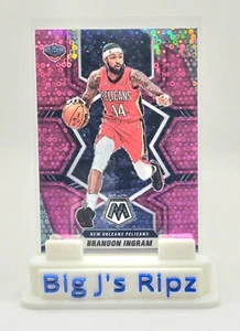 2021-22 Panini Mosaic Basketball Pink Disco Brandon Ingram 8/20 SSP - Picture 1 of 2