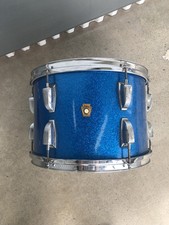 New ListingVintage Ludwig 9x13 Blue Sparkle Tom Drum