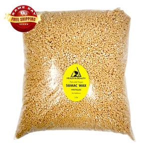 SUMAC / JAPAN VEGAN WAX BEADS PREMIUM 100% PURE 5 LB - Picture 1 of 12