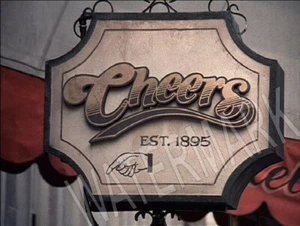 Cheers Schild 80er TV Show hochwertiger Metall Kühlschrankmagnet 3x4 8957 - Bild 1 von 5