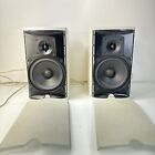 Boston Acoustics CR6 Compact Reference White Bookshelf Speakers Made In USA EUC