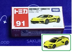1/62 Tomica #91 (2022) CHEVROLET CORVETTE TakaraTomy + - Picture 1 of 1