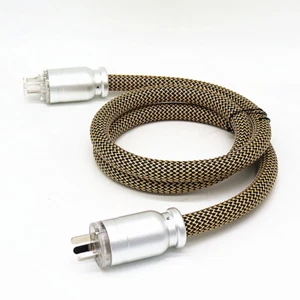 High-end 5N Oxygen-free Copper Power Wire US HIFI Power CABLE CD DVD power line - Picture 1 of 5