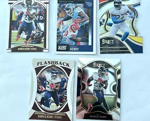 Lot of 5 Derrick Henry Titans Panini Football Trading Cards (X9) - Picture 1 of 4