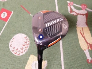 New LH Callaway Mavrik 5 Fairway Wood (5 Wood - 18*)/ UST Mamiya Helium 5F3 (R) - Picture 1 of 7