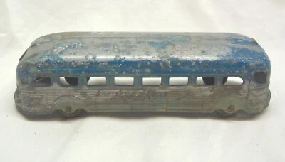 Vintage Antique 1940's TOOTSIE TOY Greyhound Bus Made In Usa Tootsietoy - Image 1 of 4