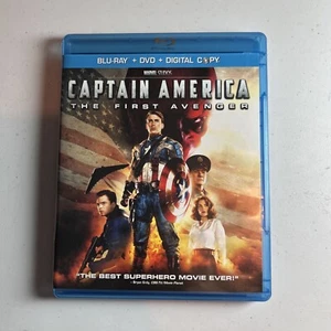 Captain America: The First Avenger (Blu-ray/DVD, 2011, 2-Disc Set - Picture 1 of 3