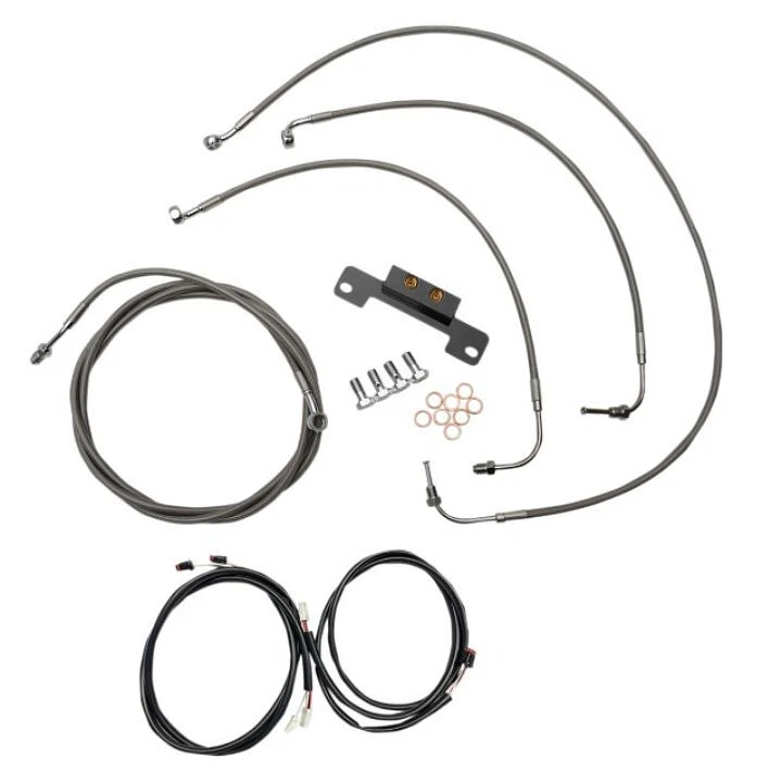 Kit de instalação LA Choppers 12"-14" Ape Hanger 2017-2019 HD Touring LA-8055KT3-13 - Imagem 1 de 4