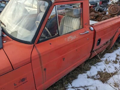 1979 - 1973 Jeep J10 J20 Cherokee Wagoneer driver dianteiro porta manual laranja - Imagem 1 de 4