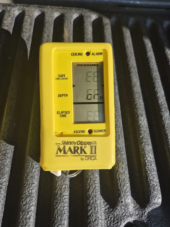 Vintage Scuba Dive Computer Orca Skinny Dipper Mark II 1986 w Case - Image 1 of 4