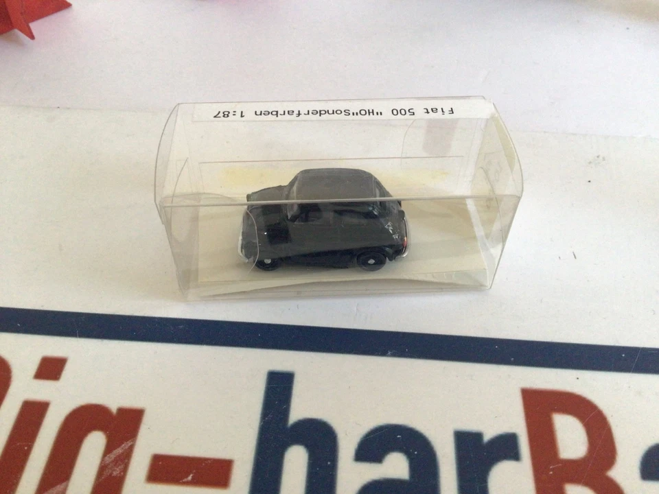 🔥Lot vintage🚗 IMU FIAT 500 0501 BLACK RARA  1:87 🍂 OCCASIONE ☕ - Immagine 1 di 4