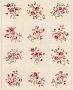Antoinette 36"bx 42" panel by Moda, 13958 11, French General, cotton - Picture 1 of 1