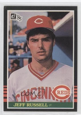 1985 Donruss Jeff Russell #487 - Image 1 of 2