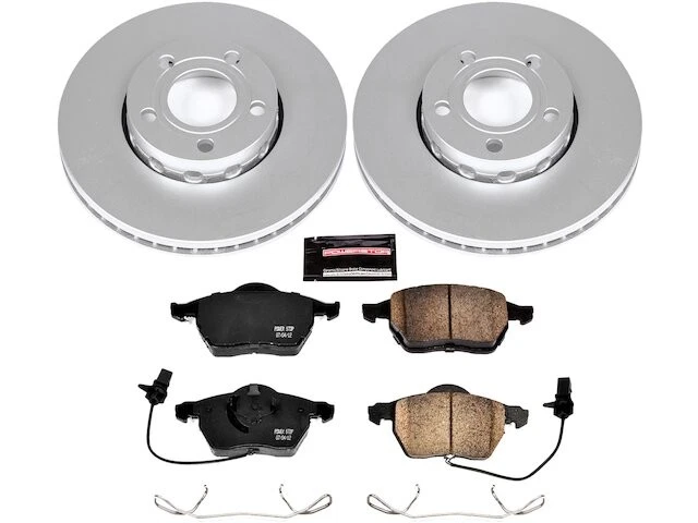 Kit de pastillas de freno delanteras y rotor para Audi A4 Quattro 2003 2000 DP368YN 1999-2006 Foto 1 de 1