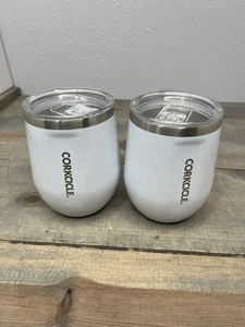 Corkcicle Stemless 12oz Prismatic Insulated Wine Beverage Cups Set Of 2 - Picture 1 of 3
