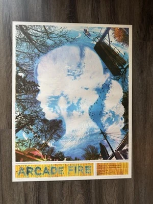 ARCADE FIRE Concert Poster London UK 2010 S/N Signed 19x25 — 第 1/4 张图片