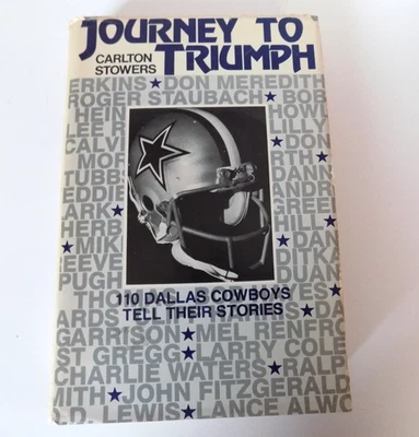 LIBRO FIRMADO/AUTÓGRAFO DALLAS COWBOYS VIAJE AL TRIUNFO - BOB LILLY - CORTE DE LA NFL Foto 1 de 4