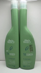 Back To Basics Fresh Energizing Mint Shampoo 11.5oz & Conditioner 11oz - Picture 1 of 2