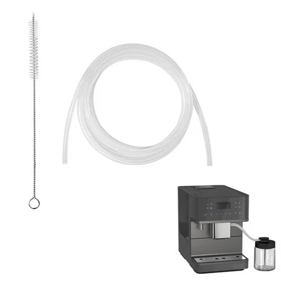 Manguera de leche de 2 m para cafetera automática tubo de repuesto de silicona con cepillo Foto 1 de 4