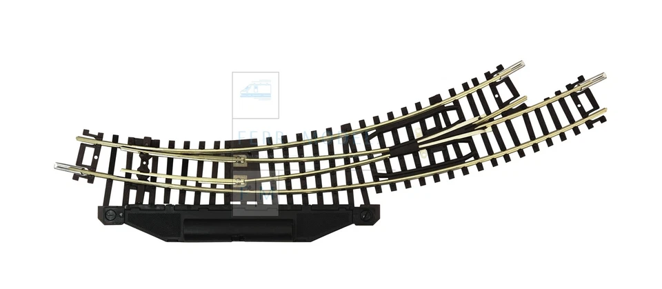 FLEISCHMANN 22273 - Scala N 1:160 Deviatoio curvo a sinistra. - Immagine 1 di 1
