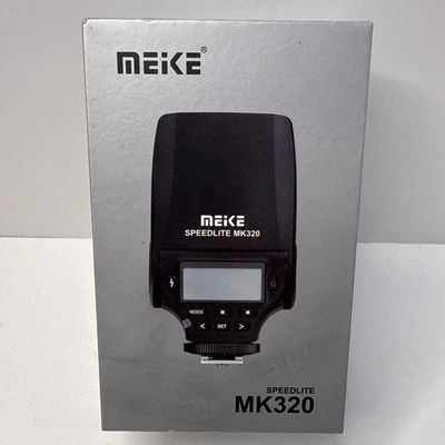 MEIKE MK320 MK-320-S TTL Master HSS Flash Speedlite Speedlight for Sony - Image 1 of 4