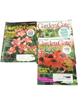 3 Garden Gate Magazine 2022 Summer Flowers Fall Autumn Tools Secrets Combos - Picture 1 of 4