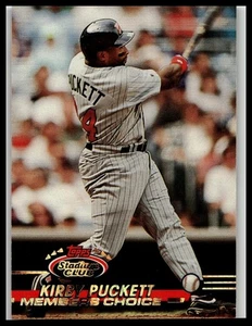 Stadium Club #597 1993 Kirby Puckett Jen - Imagen 1 de 2